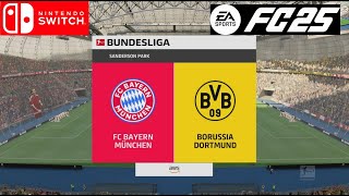 FC 25 Switch Bundesliga Gameplay