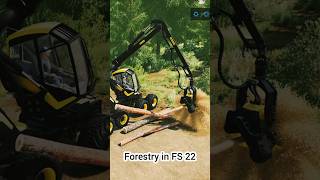 Forestry In FS 22! #farmingsimulator22 #fs22 #farming #ls22 #heros #gaming #farm #yt #shorts