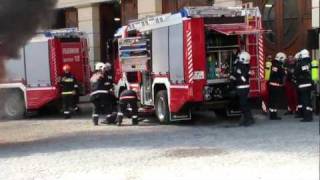 Einsatzübung VU Berufsfeuerwehr  + Berufsrettung Wien - HD