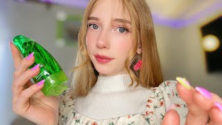 АСМР Пов: Ты мой лучший друг💓☀️🐈 УХОД ЗА КОЖЕЙ ASMR SKIN CARE 🧼💗