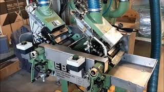 Ebser Hair Brush Trimming & Melting Machine / Haarbürsten Abscher- & Anschmelzmaschine