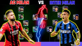 Intense milan derby in efootball 2023 mobile |The war