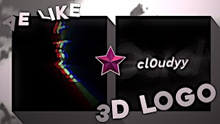 COOL AE LIKE 3D LOGO TUTORIAL ON VIDEOSTAR