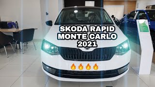 2021 Skoda Rapid Monte Carlo 1.0 TSi petrol Bs6 Walkaround Review 🔥🔥🔥🔥🔥|| Sporty Looks ||