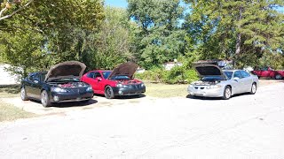 Cleaning Out the 2000 Bonneville SSEI & Washing All the Pontiacs. What a Transformation.