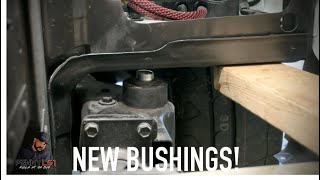 NEW RADIATOR SUPPORT BUSHINGS INSTALLED (GBODY MONTE CARLO SS)