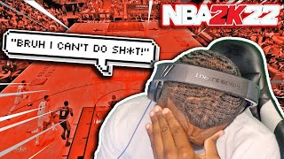 I Couldn't Do ANYTHING Against His Defense🤦🏾‍♂️ NBA 2K22 Playnow Online Next Gen Gameplay