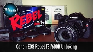 Canon EOS Rebel T3i/600D Unboxing