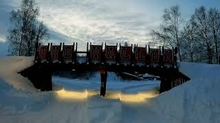 Pioneer park, Fairbanks.After the storm . Part 2