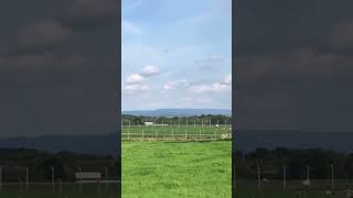 C-17 Globemaster III landing at RAF Leeming