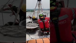 Silo Cleaning ll Confined Space & Working At Height Activity.