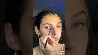 Günlük makyaj nasıl yapılır? | Tiktok #shorts #viral #tiktok #makeup #tutorial #eyeliner #trend