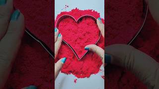 Very Satisfying Kinetic Sand Heart Ep-1392 #shorts