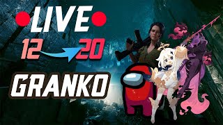 Live od 12 do 20, Różne giery! AFK Arena, WWZ, Genshin Impact, Among Us, SCP!