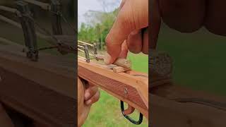 DIY - wooden Slingshots at home