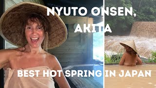 NYUTO ONSEN AKITA, JAPAN - THE BEST JAPANESE MIXED BATH & HOT SPRINGS VIDEO REVIEW