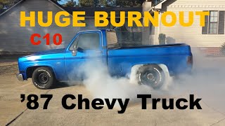 Big Smokey Burnout '87 Chevy Truck 5.3 LS Power