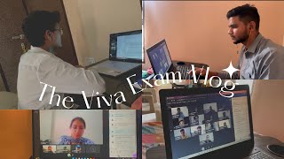 Online Viva Exam Vlog 🥴| Engineering Student | Chandigarh university