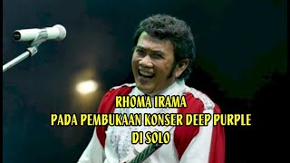 Rhoma Irama dan Soneta pada Konser Deep Purple di Solo || Full HD