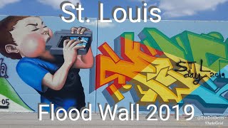 St. Louis Flood Wall 2019