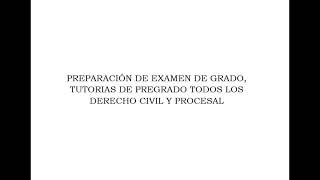 EXAMEN DE GRADO