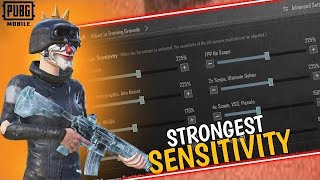 New Best Fastest sensitivity + Control Code For PUBG Mobile 2023 | New 3.0 update 🔥