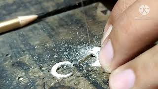 Making Sterling silver star moon ring | KAISAR POWER SILVER