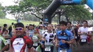 Powerade Duathlon in Alabang (March 25, 2012) - Race Starts