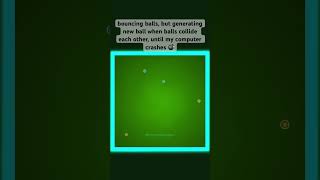 Billiards theme🎱 /bounce ball simulation /8 #bounceball #adhd