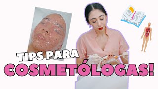 ¿Cómo ser una MEJOR COSMETÓLOGA? 😱 -Tips de colegas! 🩷