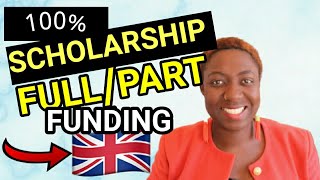 100% SCHOLARSHIP IN THE UK//STUDY FOR FREE IN THE UK