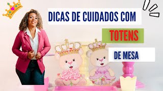 #DICAS DA CRIS REIS TOTENS DE MESA PARA SEU PEGUE E MONTE #pegueemonte