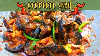 Sweet and Spicy PEPPERED SNAIL // How To Make PEPPERED SNAILS #delicious #snail