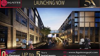 5A The Waterway New Cairo Commercial - 8 Gates Real Estate Egypt - ذا وتر واي القاهرة الجديدة