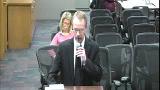 Wilmette Board of Education Meeting November 18, 2019