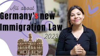 Germany's new Immigration Law 2023 | Opportunity Card | Job seeker visa | Family reunification