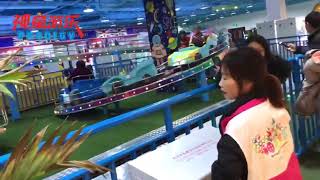 China hot sale earn money funfair kiddie rides amusement park train rides mini shuttle for sale