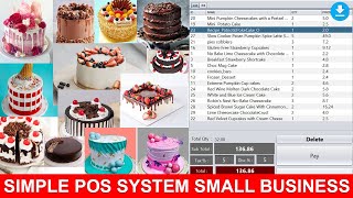 Simple POS System for small business with Bill Printing - Touch screen - Excel Data Import & Export