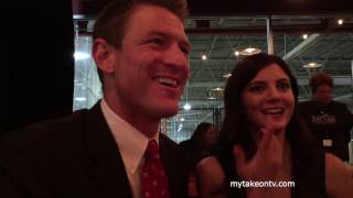 ONE CHICAGO DAY 2016: Philip Winchester and Monica Barbaro give us scoop on CHICAGO JUSTICE