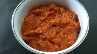 rajasthani style kachar ki chutney recipe - wild musk chutney - chutney ki recipe