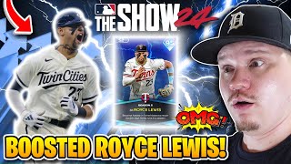 I BOOSTED *NEW* LIGHTNING ROYCE LEWIS!! - MLB The Show 24 - Diamond Dynasty