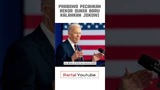 Rekor Dunia Baru Prabowo Kalahkan Jokowi