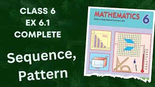 Class 6 Ex 6.1 Complete | Sequence / Pattern | Common Difference