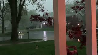 Severe thunder storms