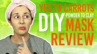 Yes to Carrots DIY Powder to Clay Review