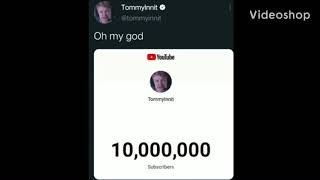 People reactions tommyinnit hitting 10mil subs