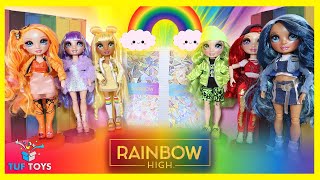 Rainbow High Dolls Go To First Day of School...