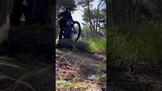 Practicing my jumps in Golden Gate Park SF .#mtb #emtb #sf #gopro