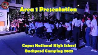 Backyard Camping: Area 1 Presentation