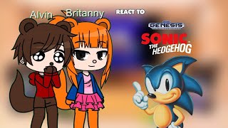 Alvin, Simon, Theodore, Britanny, Jeanette and Eleanor react to "Sonic The Hedgehog (1991)" (1)